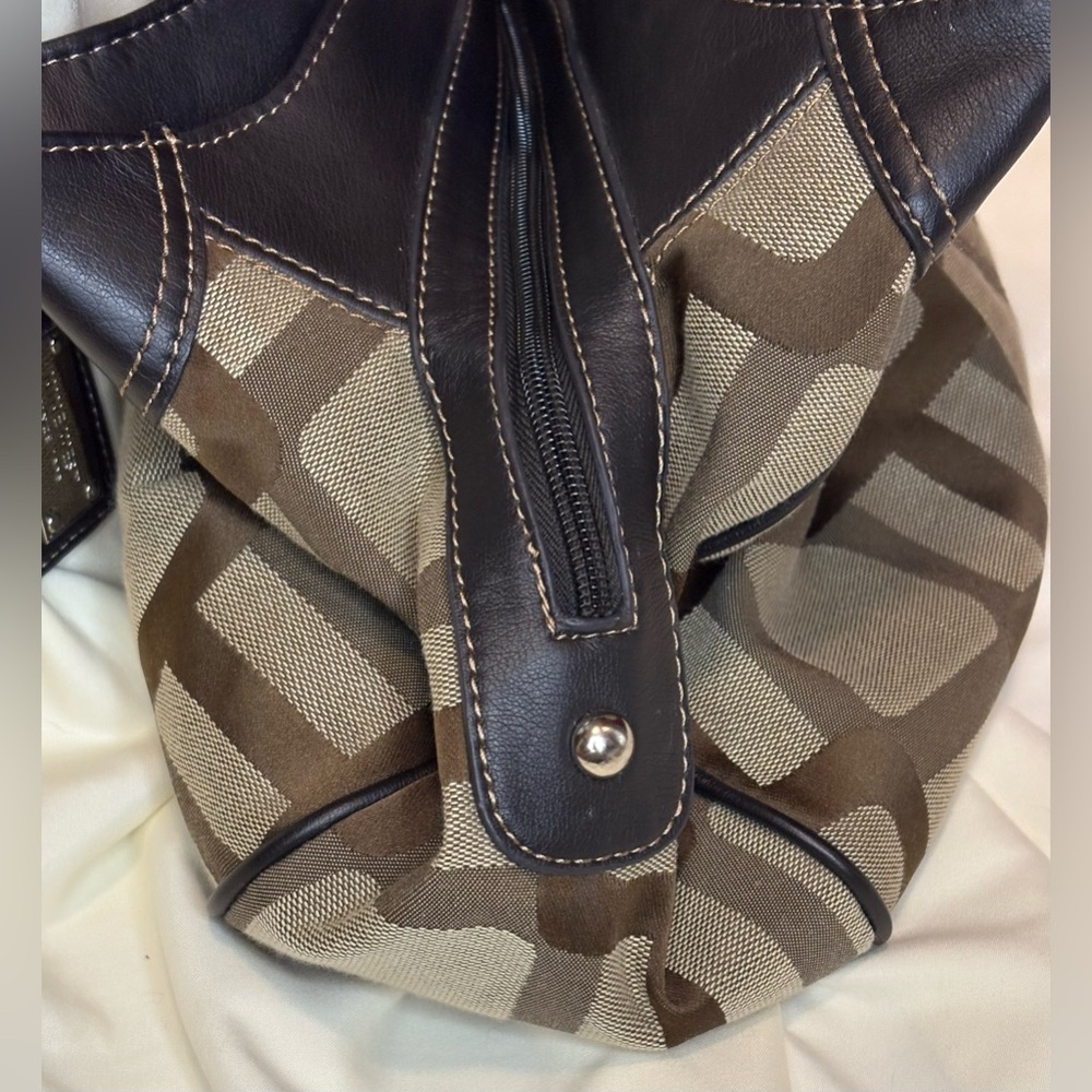 Nine West Brown and Beige Shoulder Bag - Picture 12 of 15